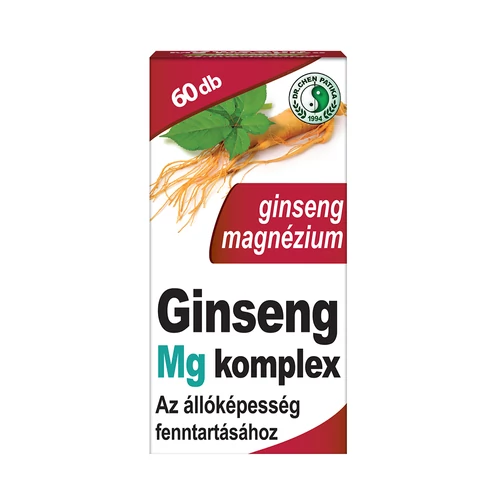 Dr. Chen Ginseng magnézium komplex kapszula - 60 db - Natur Reform
