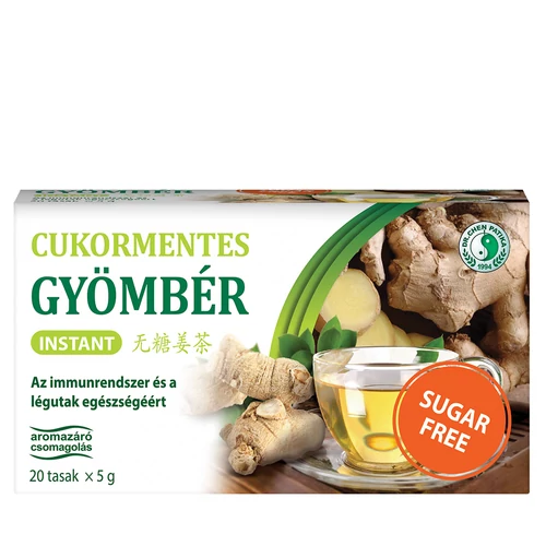 Dr. Chen Instant gyömbér tea - cukormentes – 20 db - Natur Reform