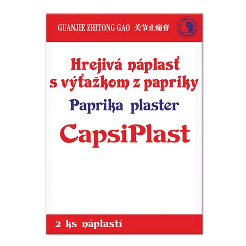 Dr. Chen Capsiplast paprika hőtapasz 4 db - Natur Reform