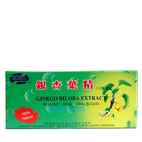 Dr. Chen Ginkgo biloba ampulla 10x10 ml - Natur Reform