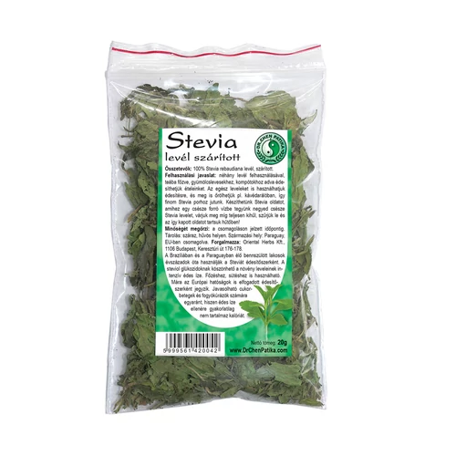 Dr. Chen Stevia levél szárított 20 g - Natur Reform
