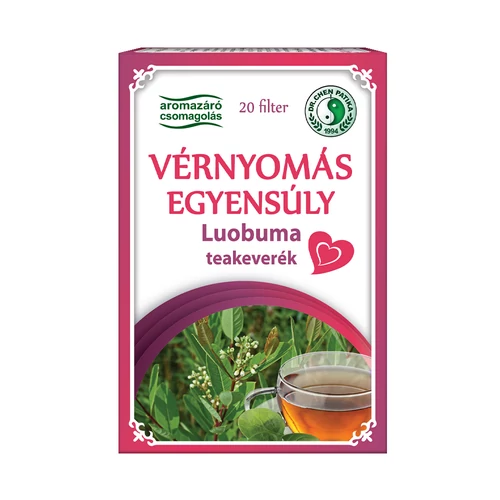 Dr. Chen Vérnyomás egyensúly luobuma teakeverék – 20 db - Natur Reform