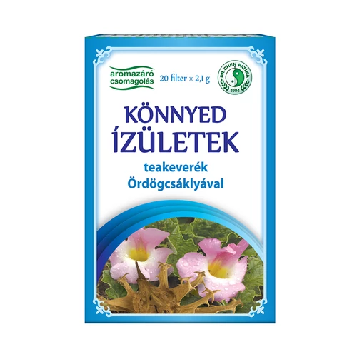 Dr. Chen Könnyed ízületek tea ördögcsáklyával – 20 db - Natur Reform