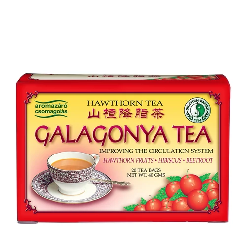 Dr. Chen Galagonya tea - 20db - Natur Reform