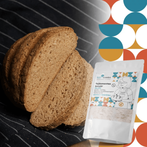 Éléskamra Tojásmentes puha kenyér szénhidrát csökkentett lisztkeverék 175 g – Natur Reform