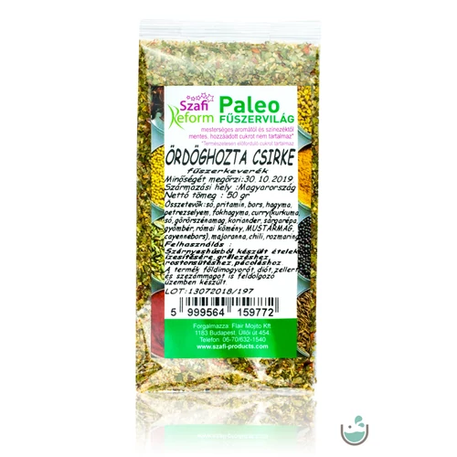 Szafi Reform paleo ördöghozta csirke fűszerkeverék 50 g