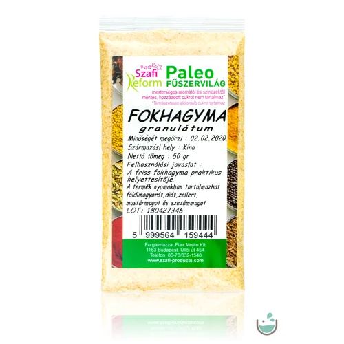 Szafi Reform Paleo Fokhagyma granulátum 50 g