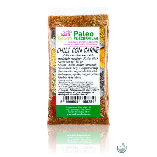 Szafi Reform paleo chili con carne fűszerkeverék 50 g