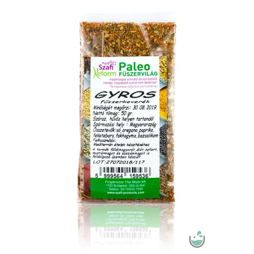 Szafi Reform paleo gyros fűszerkeverék 50 g