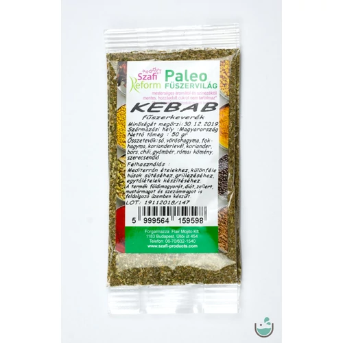 Szafi Reform paleo kebab fűszerkeverék 50 g