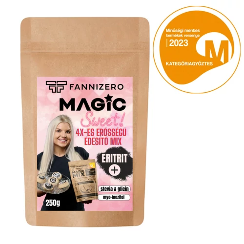 FANNIZERO MAGIC SWEET! 4X-ES ÉDESÍTŐ MIX EXTRÁKKAL 250 g - Natur Reform