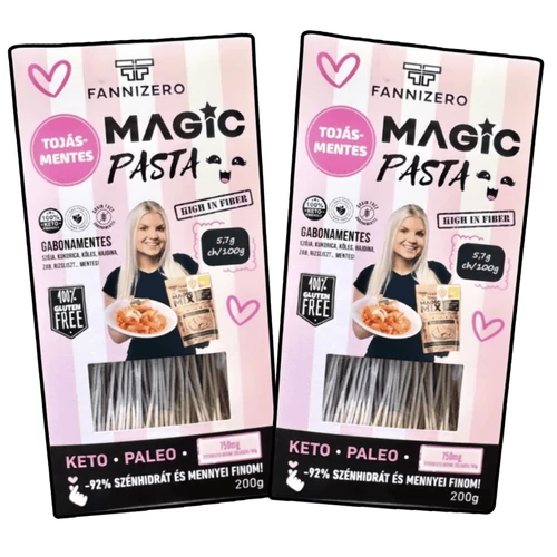 FANNIZERO SPAGETTI-TOJÁSMENTES MAGIC PASTA DUO 2X200 g - Natur Reform