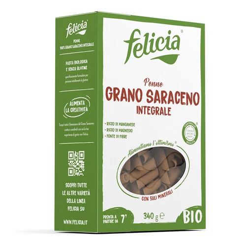 Felicia Bio Hajdina penne gluténmentes tészta 250 g