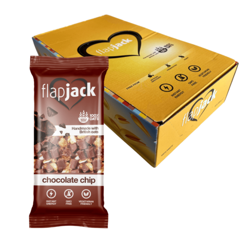 Flapjack Zabszelet kakaós étmassza darabokkal kínáló 15x100g (2db ajándék)