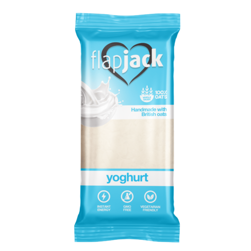 Flapjack Joghurt ízű zabszelet fehér bevonóba mártva 100 g 