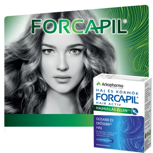 Forcapil Hair Activ Hajhullás elleni tabletta 30 db