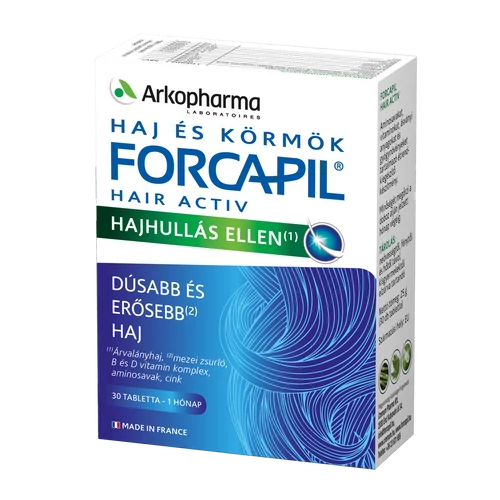 Forcapil Hair Activ Hajhullás elleni tabletta 30 db - Natur Reform