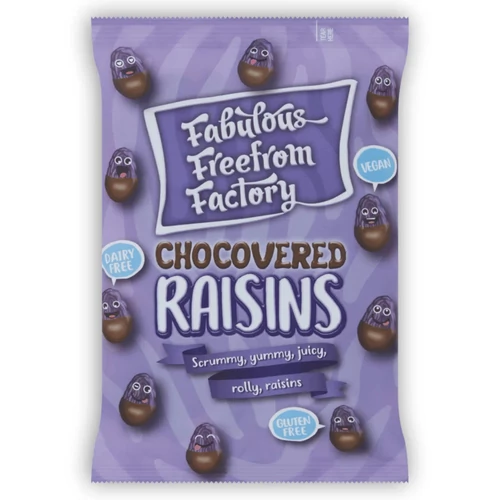 Fabulous Freefrom Factory Vegán csokoládés mazsola 75 g – Natur Reform