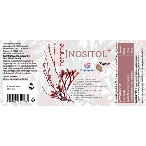 Freyagena Balance Femme Inositol+ kapszula 30 db