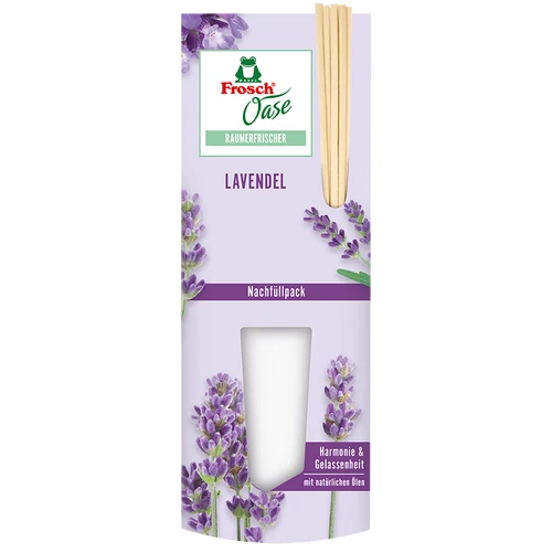 Frosch Oase légfrissítő Levendula  90 ml utántöltő – Natur Reform