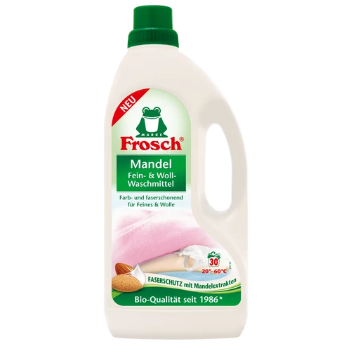 Frosch Folyékony Mosószer Gyapjúhoz Mandula 1500 ml – Natur Reform