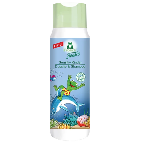 Frosch Tusfürdő és Sampon Gyerek 300 ml – Natur Reform