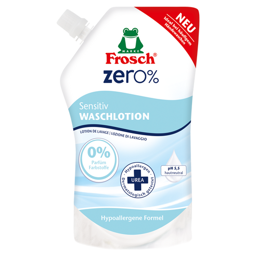 Frosch Zero % folyékony szappan utántöltő Ureával 500 ml – Natur Reform