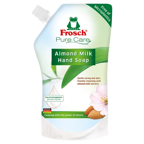 Frosch Folyékony szappan utántöltő Almond Milk  500 ml – Natur Reform