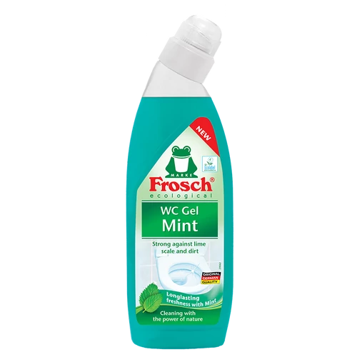 Frosch WC tisztító gél menta 750 ml– Natur Reform