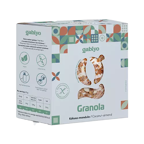 Gabiyo Kókusz-mandula granola 275 g  – Natur Reform