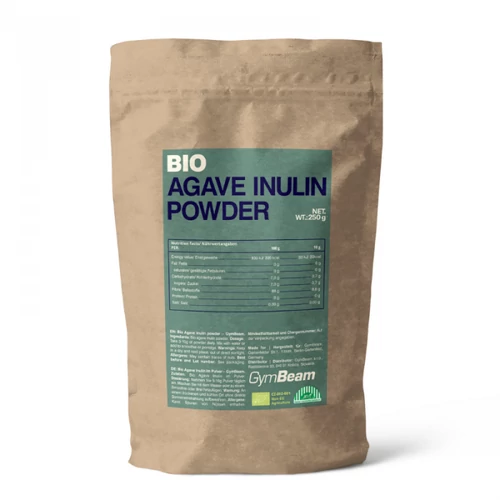 GymBeam BIO Agavé Inulinpor 250 g