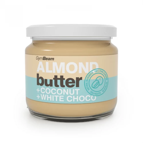 GymBeam Mandulavaj Kókusszal és fehér csokival 340 g