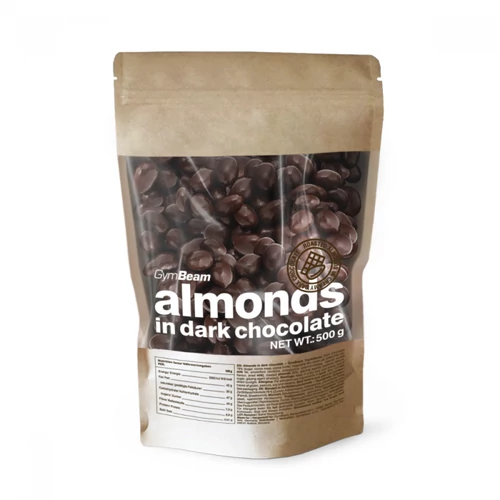GymBeam Mandula Étcsokoládéban 500 g