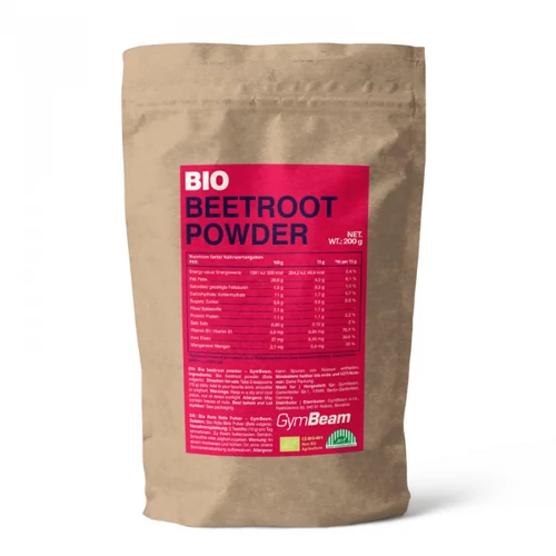 GymBeam BIO Céklapor por 200 g
