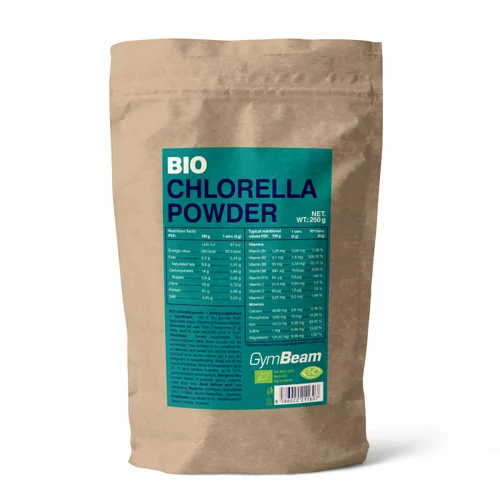GymBeam BIO Chlorella por 250 g