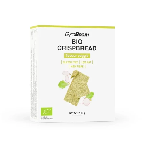 GymBeam BIO Ropogós kenyér veggie 100 g