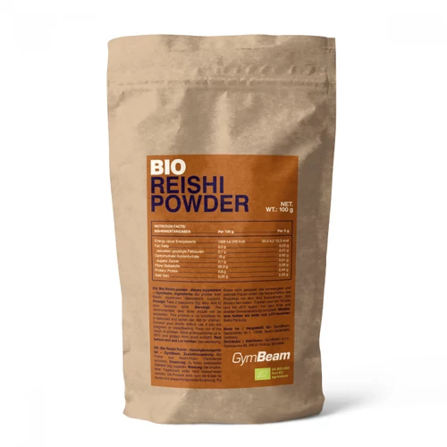 GymBeam BIO Reishi por 100 g