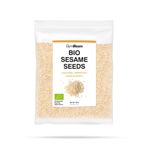 GymBeam BIO Hántolt Szezámmag 200 g