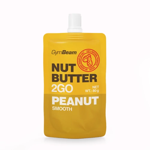 GymBeam Nut Butter 2GO Földimogyoróvaj 80 g