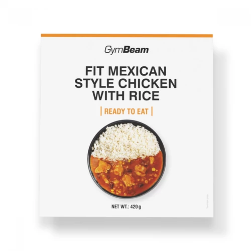 GymBeam FIT RTE mexikói csirkés rizs 420 g