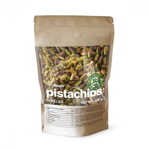 GymBeam Hántolt Pisztácia 500 g