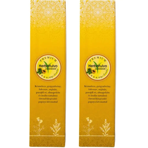 Herbafulvo Essencia Prémium papaya kivonattal DUO 2x750 ml étrend-kiegészítő