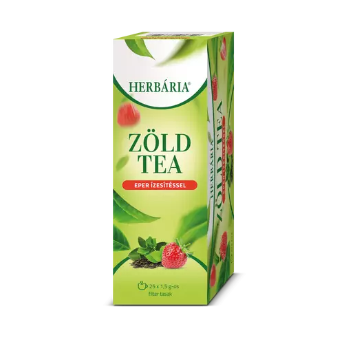 Herbária Zöld tea eper - Natur Reform