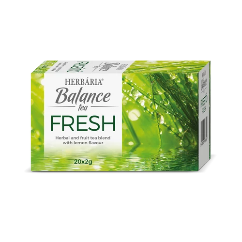 Herbária Fresh Gyógynövény- és gyümölcstea keverék citrom ízesítéssel