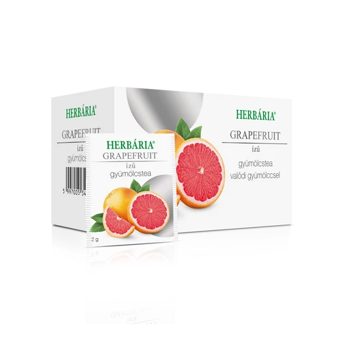 Herbaria Gyümölcstea grapefruit ízű - Natur Reform