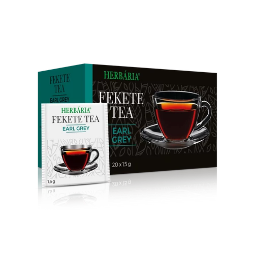 Herbária Earl grey ízesítésű feketet tea - Natur Reform