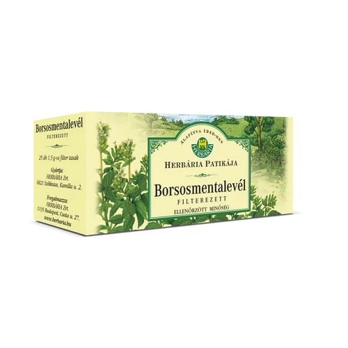 Herbária Borsosmentalevél (Menthae piperitae folium) filteres - Natur Reform