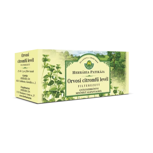 Herbária Orvosi citromfű levél (Melissae folium) filteres - Natur Reform 