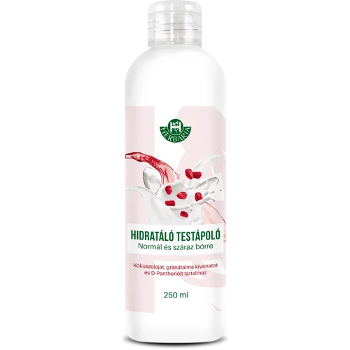 Herbária Hidratáló Testápoló gránátalma kivonattal 250 ml - Natur Reform