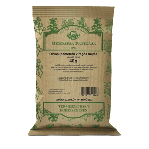 Herbária Orvosi pemetefű virágos hajtás (Marrubii herba) 40 g